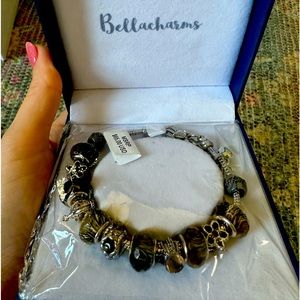 New with box Bella charm bracelet